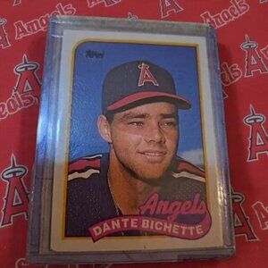 Dante Bachette Topps 1989 #761 Angels baseball card